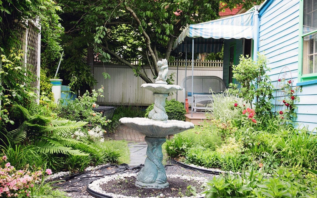 Breakfasts made to order, afternoon tea, complimentary beverages, bicycles, beach chairs, a peaceful English garden, and many more upscale amenities, you may never want to leave.