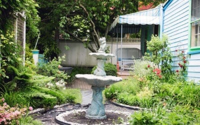 Breakfasts made to order, afternoon tea, complimentary beverages, bicycles, beach chairs, a peaceful English garden, and many more upscale amenities, you may never want to leave.