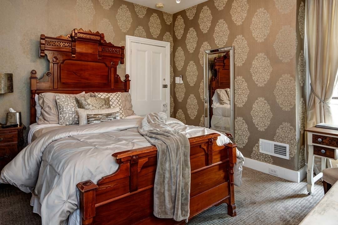 Which of our unique rooms will you choose for your romantic vacation at The Harrison Perhaps the Evan James pictured Cape May awaits Places to Stay New Jersey